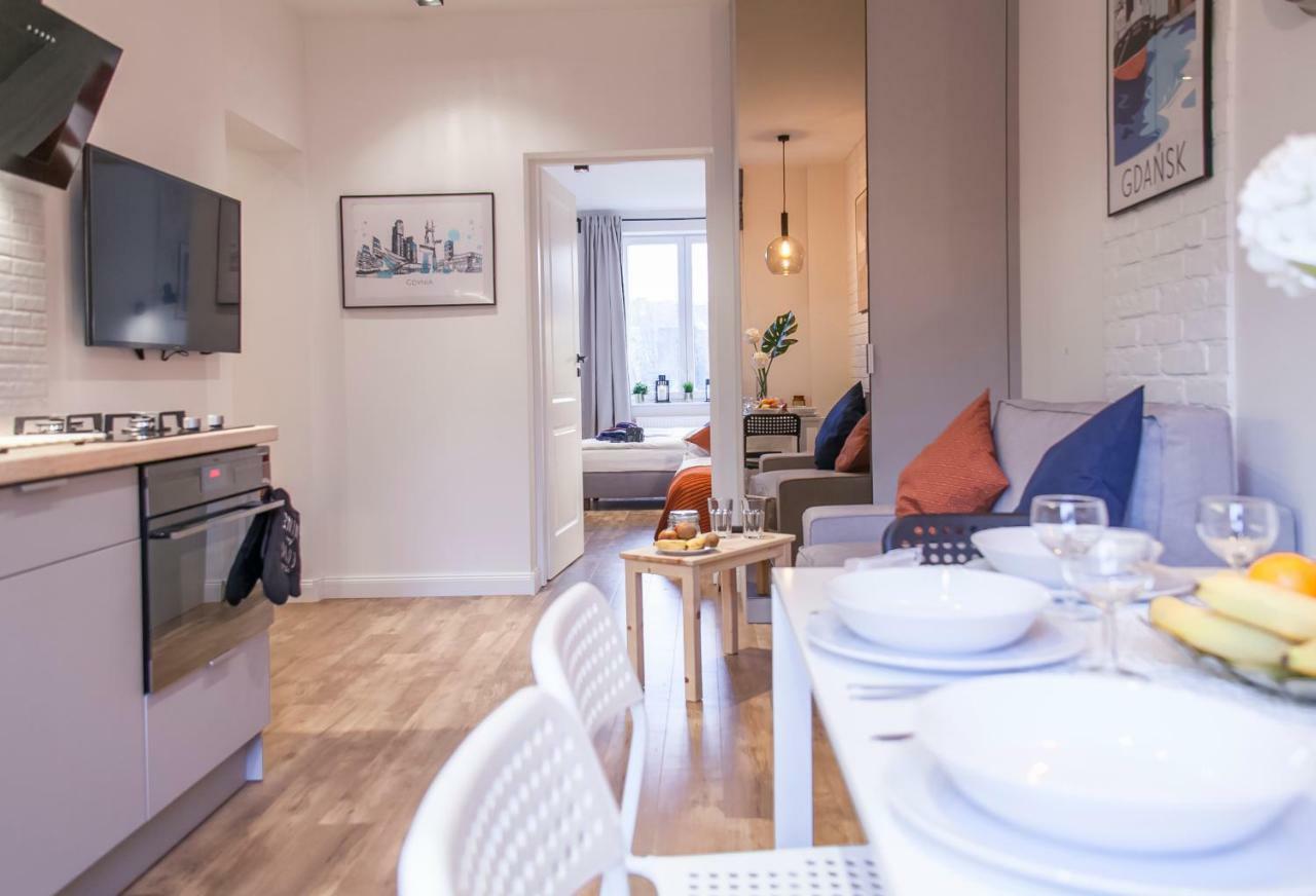Family Luxury Comfort Old Town Apartament, 1-8, 2 Sypialnie I Salon, Parking W Cenie Gdansk Exterior foto